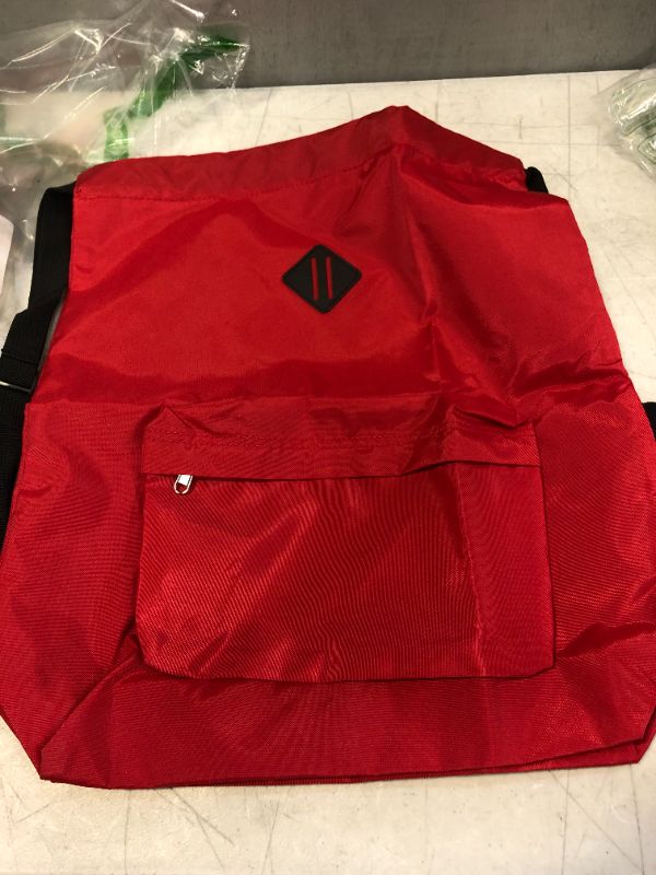 Photo 1 of Red Fabric Backpack