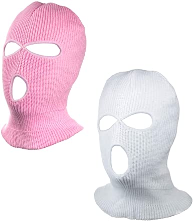 Photo 1 of 3-Hole Full Face Cover Ski Mask,Ski Face Mask Balaclava for Winter Outdoor Sports,Set of 2
