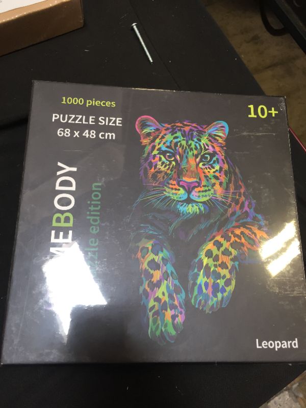 Photo 1 of 68 X 48 cm ( leopard ) 1000 pcs puzzle 