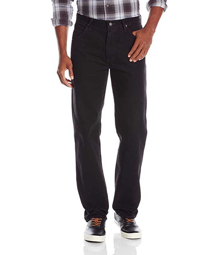 Photo 1 of Wrangler Authentics Men's Classic 5-Pocket Regular Fit Cotton Jean Size: 38W x 38L One Size
 