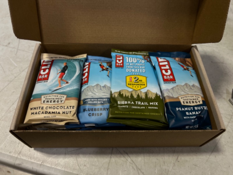 Photo 2 of CLIF BARS - Energy Bars - Best Sellers Variety Pack- Made with Organic Oats - Plant Based (2.4 Ounce Protein Bars, 16 Count) Packaging & Assortment May Vary -- Best Before JAN 04 2022