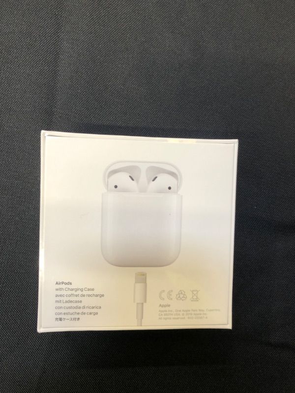 Photo 3 of Apple AirPods (2nd Generation)
factory sealed 