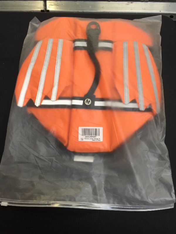 Photo 2 of YBEL Dog Life Jacket, Reflective and Strong Handle Dog Life Vests for Swimming Boating & Canoeing Rescue, Ajustable---MEDIUM---