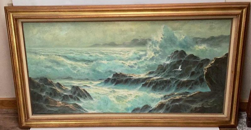 Photo 1 of OCEAN LANDSCAPE 31 1/2”x54 1/2”