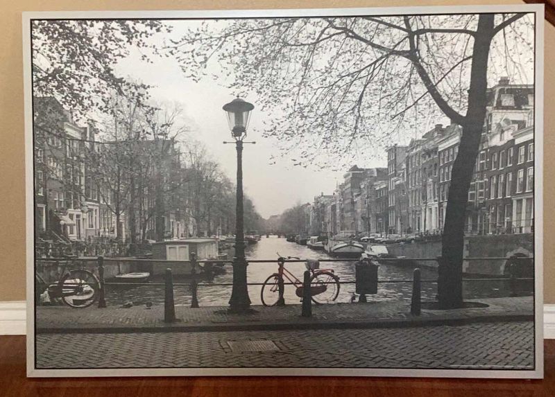 Photo 1 of IKEA VILSHULT PICURE AMSTERDAM 55” X 39”