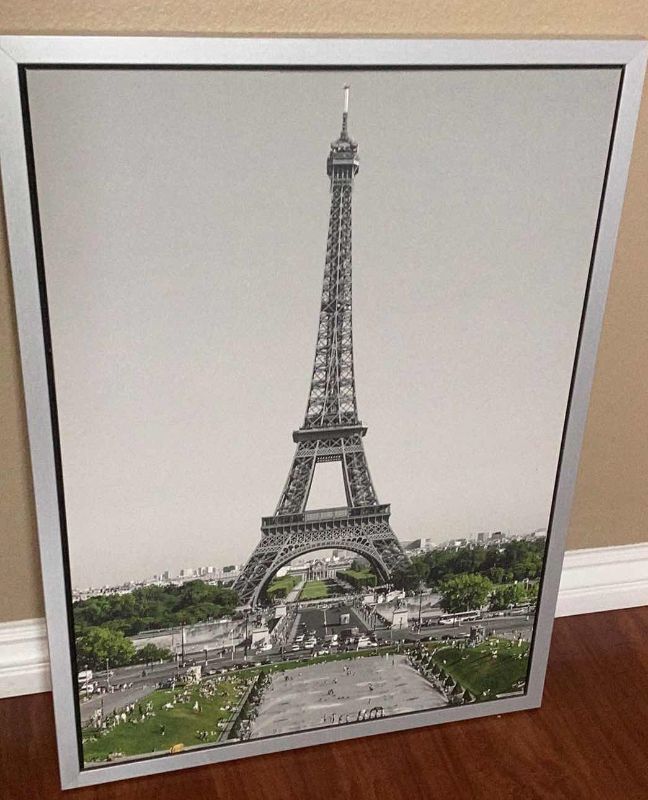 Photo 1 of IKEA EIFFEL TOWER VIEW PRINT 23” X 32”