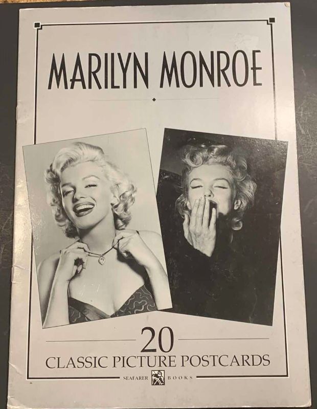 Photo 1 of SEAFARER BOOKS MARILYN MONROE 20 CLASSIC PICTURE POSTCARDS