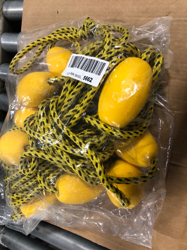 Photo 1 of 65ft Tow Rope, Boating Tow Ropes for 1-4 Rider Towable Tubes, W/Floats, Stainless Steel Hook at Each end, idear for water sports SELEWARE