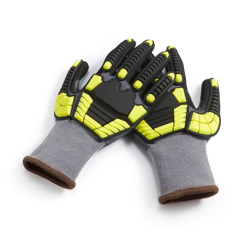 Photo 1 of ** 3 sets and L** Amazon Basics Impact Protection Gloves 