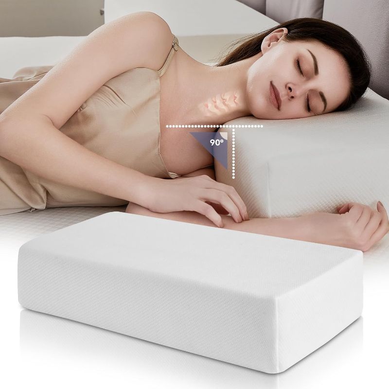 Photo 1 of *** similar image, unknow size or model and grey** Cube Pillow for Side Sleepers 