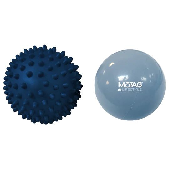 Photo 1 of 2 PACK MASSAGE BALL BOOSTS BLOOD FLOW AND ENHANCES FLEXIBILITY SMOOTH BALL TAKES AWAY TENSION FROM THE SPIKEY BALL TO RELEASE TIGHT MUSCLES NEW  