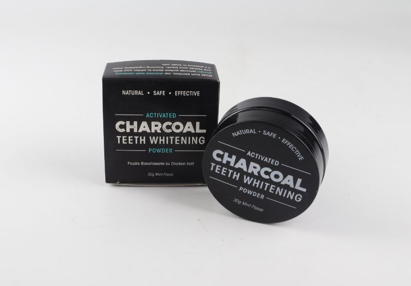 Photo 1 of 2 PACK ACTIVATED CHARCOAL TEETH WHITENING POWDER NATURAL SAFE EFFECTIVE MINT FLAVOR NEW