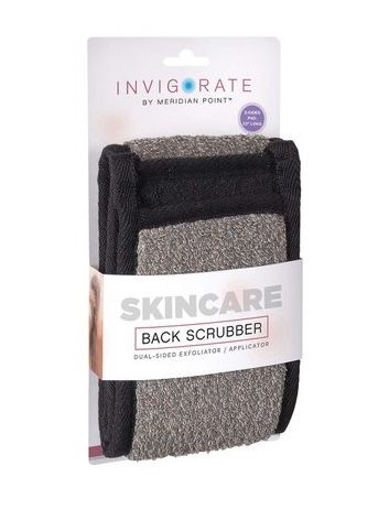 Photo 1 of BLACK AND GREY BACK EXFOLIATOR  4IN W x 22 IN L MACHINE WASHABE NEW