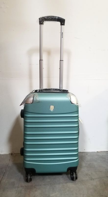 Photo 1 of 20 INCH UPRIGHT DEJUNO SUITCASE DURABLE HARDSHELL CASE 360 MOBILITY AND SECURE LOCK NEW 