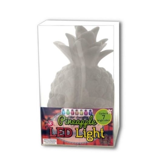 Photo 2 of LED COLOR CHANGING PINEAPPLE LIGHT 7 DIFFERTN COLORS NEW $34.99
