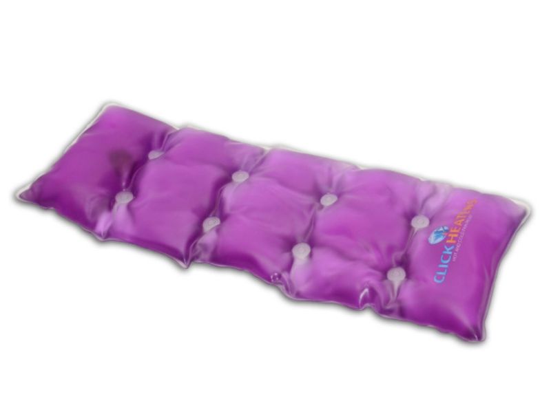 Photo 1 of CLICK HEATER REUSABLE HOT AND COLD THERMAL PAD RELIEVE PRESSURE AND TENSE MUSCLE COLOR PURPLE LOWER BACK NEW 