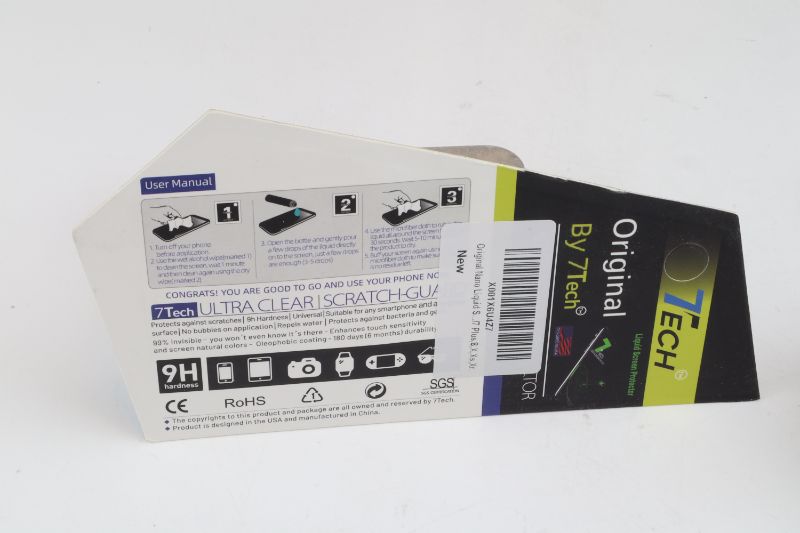 Photo 1 of LIQUID SCREEN PROTECTOR SCRATCH RESISTANT 9H HARDNESS FOR ALL SMART DEVICES COATS UP TO 3 DEVICES SCREEN WILL NOT BREAK UNDER PROTECTOR BUBBLE FREE SPLASH RESISTANT NEW  
