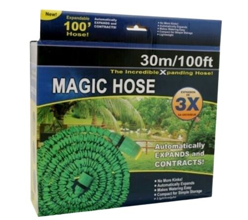 Photo 2 of 100FT MAGIC EXPANDING HOSE KINK AND TANGLE FREE LIGHTWEIGHT EASY RELEASE CONNECTORS NEW IN BOX 