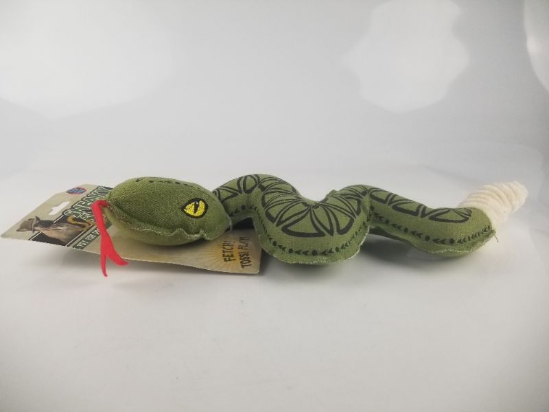 Photo 2 of SNEAKY SNAKE DOG TOY WITH RATTLER NEW