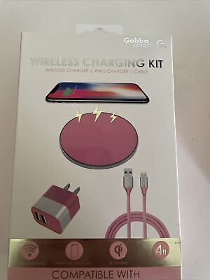 Photo 1 of 3 IN 1 WIRELESS CHARGING KIT 1 WIRELESS PAD 1 WALL CHARGER AND 1 4FT CABLE NEW 