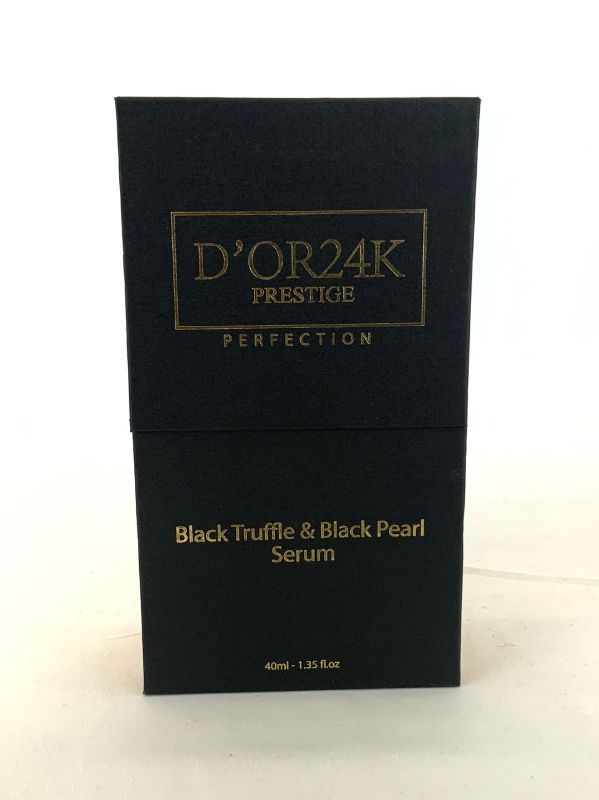 Photo 2 of BLACK TRUFFLE AND BLACK PEARL SERUM DIMINISH DEEP LINES AND WRINKLES WHICH WORKS WITH SKINS NATURAL RENEWAL PROCESS TO PROMOTE YOUTHFUL APPEARANCE AND TO SOOTHE STRESSED SKIN NEW IN BOX 