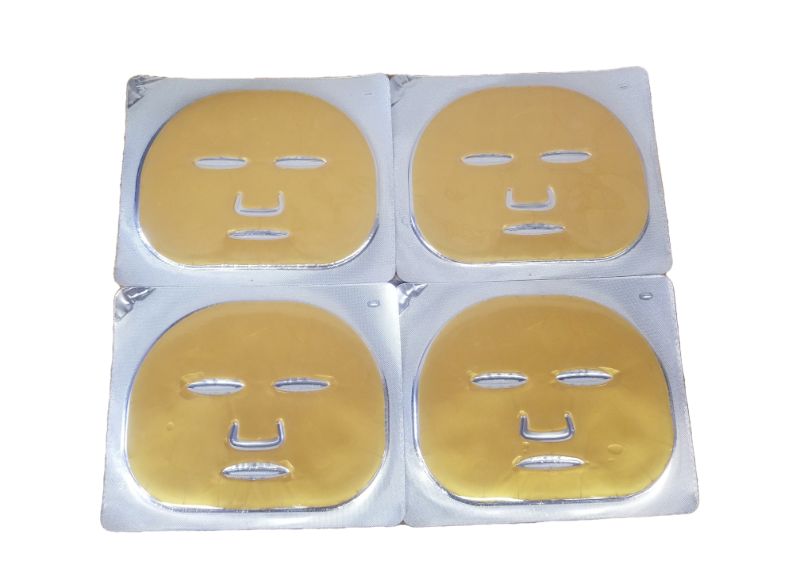 Photo 1 of 4 PACK GOLD FAACE MASK NEW 