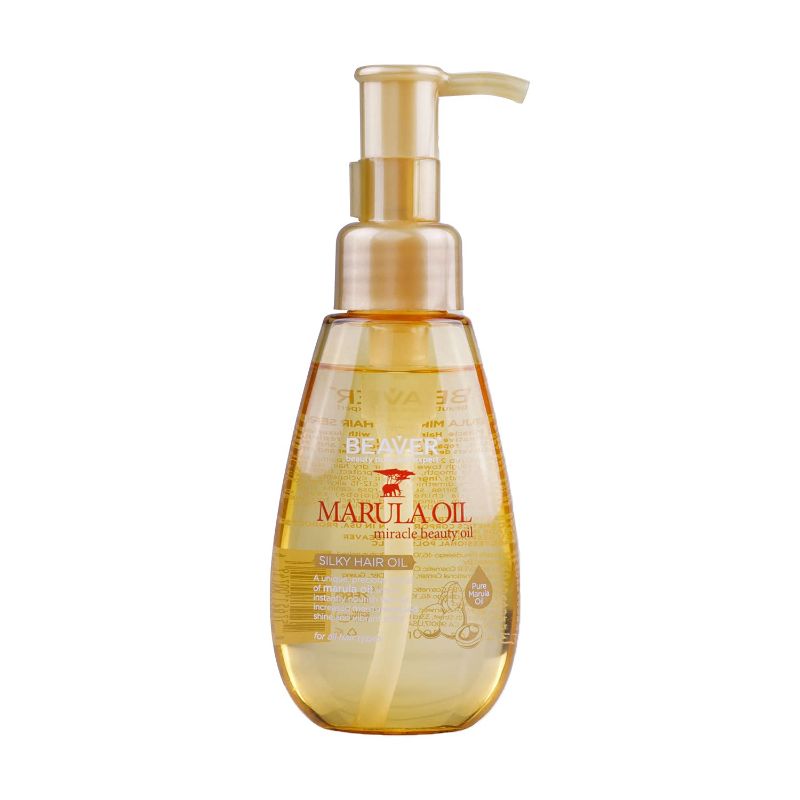 Photo 1 of MARULA SILKY HAIR OIL 100ML TRANSFORMS HYDRATES AND REPLENISHES BRINGING OUT VIVID COLOR AND DEEP HYDRATION PR0TECTS FROM UV RAYS NEW