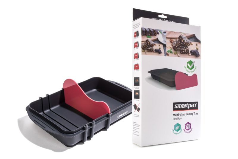 Photo 1 of SMARTPAN MULTI SIZED BAKING TRAY FLEXIBLE NON STICK SCRATCH RESISTANT ADJUSTABLE BAKING SIZE CAN COOK UP TO 2 CAKES AT ONCE NEW 
