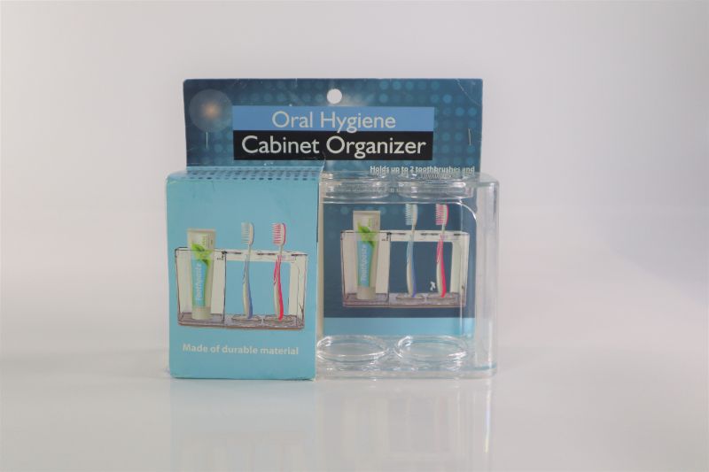 Photo 1 of ORAL HYGIENE ORGANIZER KEEPS TOOTHBRUSHES AND TOOTHPASTE TOGETHER NEW 