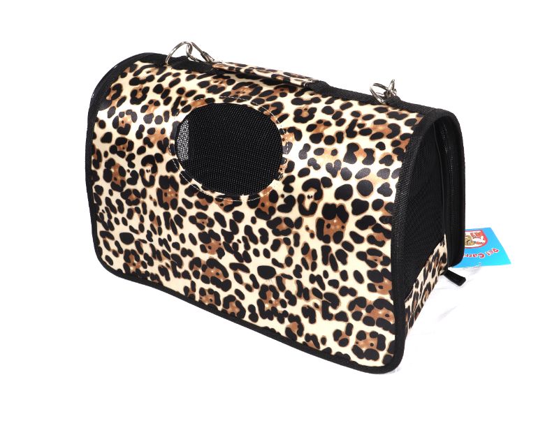Photo 1 of LEOPARD ANIMAL CARRIER UNZIPS FULLY TO STORE EASY DOUBLE CARRY HANDLE AND A STRONG LONG STRAP NEW