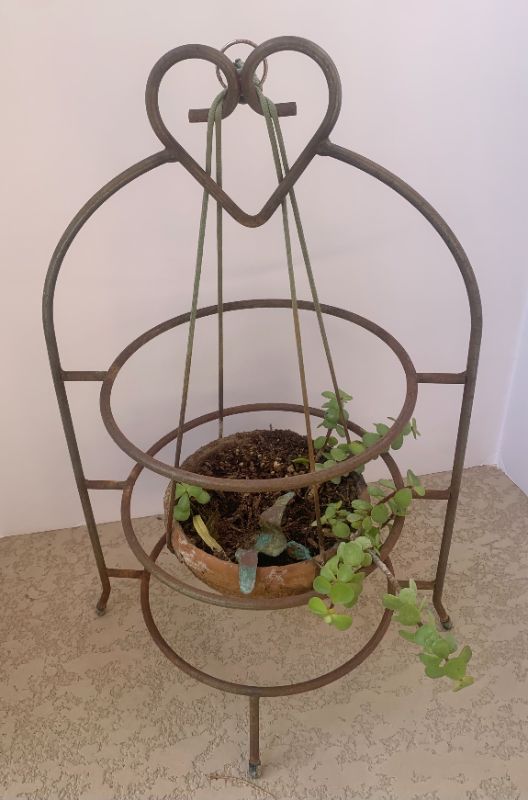 Photo 1 of METAL  PLANT STAND 12" X  H22"