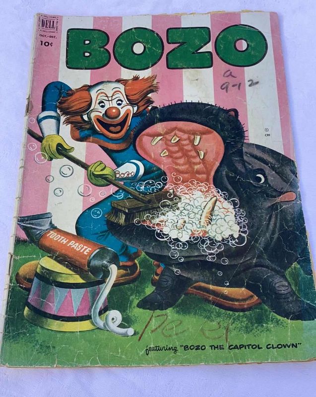 Photo 1 of 1952 VINTAGE BOZO COMIC BOOK PRINTED 