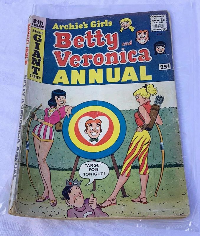 Photo 1 of PRINTED 1950 VINTAGE BETTY AND VERONICA ANNUAL 
