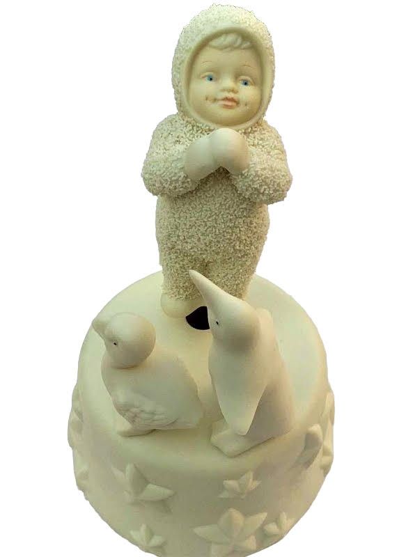 Photo 1 of SNOW BABIES MUSIC BOX CATCH A FALLING STAR H6”