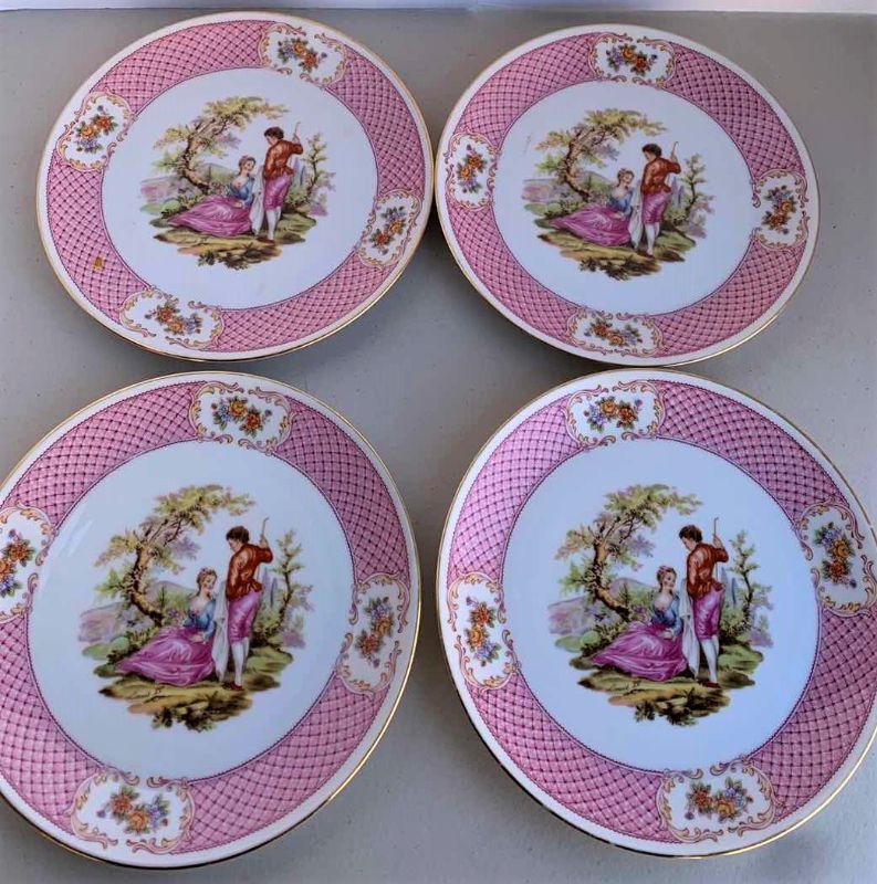 Photo 1 of FANTASY BY PARS CHINA PLATES SET OF 4