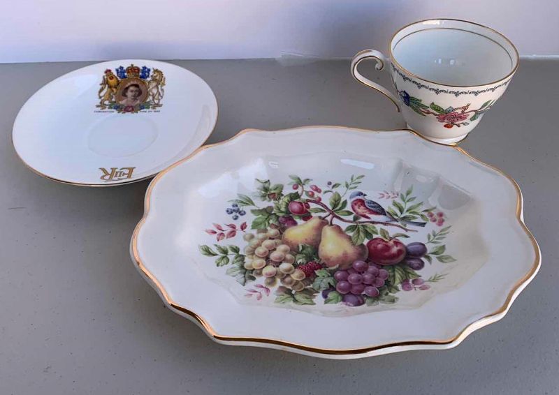 Photo 1 of MADE IN ENGLAND CHINA, INCLUDES QUEEN ELIZABETH II CORONATION