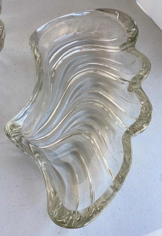 Photo 3 of SET OF 4 CRYSTAL CANDY DISHES 6" X H10"