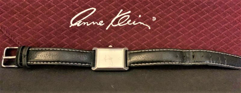 Photo 1 of WOMENS ANNE KLEIN WATCH WITH LEATHER BAND