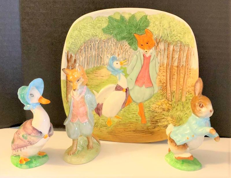 Photo 1 of BEATRIX POTTER PORCELAIN COLLECTIBLES, BESWICK ENGLAND