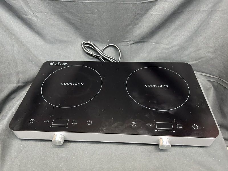 Photo 1 of COOKTRON DOUBLE INDUCTION COOKER FS - IRC111A 120V
