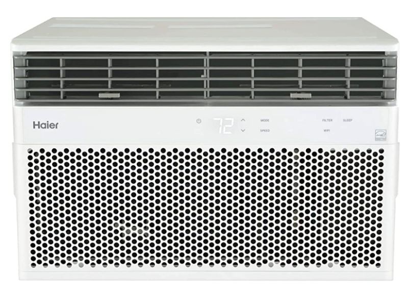 Photo 1 of HAIER ENERGY STAR 10,000 BTU SMART ELECTRONIC WINDOW AIR CONDITIONER 