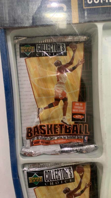 Photo 2 of VINTAGE COLLECTIBLE MICHAEL JORDAN COMMEMORATIVE SET BASKETBALL CARDS