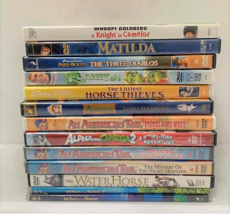 Photo 1 of 13 - KIDS DVD’S