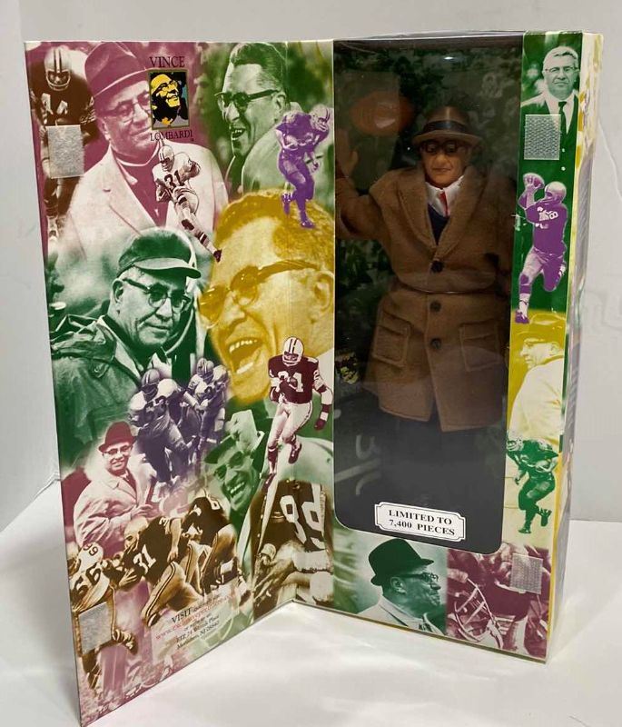Photo 1 of VINCE LOMBARDI LIMITED EDITION COLLECTOR SERIES ACTION FIGURE