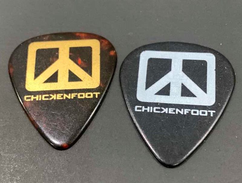 Photo 2 of 2 - COLLECTIBLE MEMORABILIA SIGNED GUITAR PICKS, CHICKENFOOT