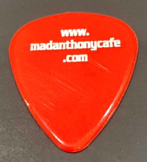 Photo 2 of COLLECTIBLE MEMORABILIA SIGNED GUITAR PICK, MICHAEL ANTHONY