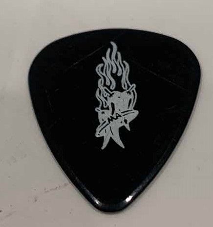 Photo 1 of COLLECTIBLE MEMORABILIA SIGNED GUITAR PICK, MICHAEL ANTHONY