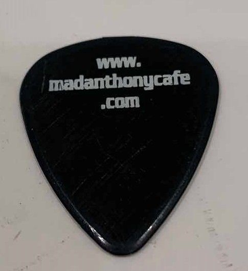 Photo 2 of COLLECTIBLE MEMORABILIA SIGNED GUITAR PICK, MICHAEL ANTHONY