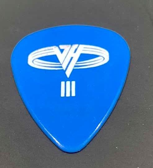 Photo 2 of COLLECTIBLE MEMORABILIA SIGNED GUITAR PICK, VAN HALEN