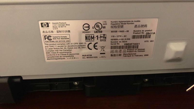 Photo 4 of HP LASERJET PRINTER P1006